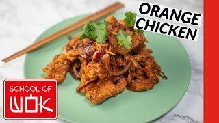 American-Chinese Orange Chicken/Tofu Recipe with QKatie!  Special