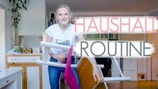 Haushaltsroutine vor der Arbeit