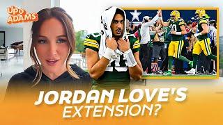 What Will Jordan Love's New Contract Look Like Among Highest Paid QB's? Kay Adams on Packers Future