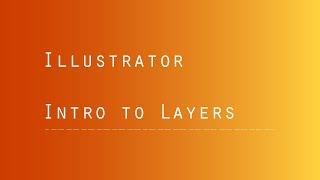 Illustrator Layer Basics