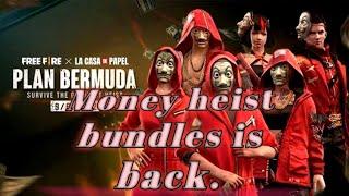 Money heist bundle in free fire.|Kishan Singh Official |.