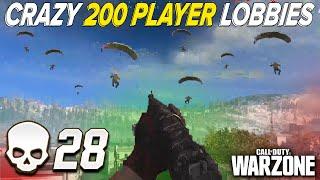 200 Player Warzone Lobbies get CRAZY!