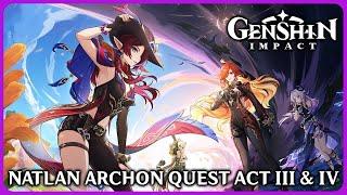 Full Natlan Archon Quest Act 3 & 4 - Genshin Impact 5.1