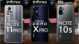 Infinix Note 11 Pro vs Infinix zero X Pro vs Redmi Note 10S Full Comparison| Which is Best