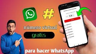 como obtener numero virtual gratis para hacer WhatsApp / como conseguir numero virtual para WhatsApp