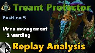 Replay Analysis: Treant Protector 5 Support - Archon 1 | Dota 2 7.28c