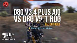 D8G V3.4 PLUS AIO VS D8G V5.1 ROG KERNEL COMPARISON | POCO F1 | PUBG MOBILE