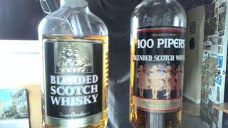 W-D Liquors Blended Scotch Whisky vs. 100 Pipers