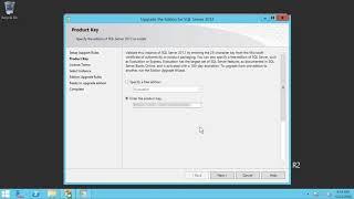 SQL Server License Key Change