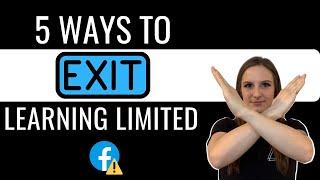 How To Exit Learning Limited (Best Practice in 2021)