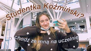 VLOG: PIERWSZY DZIEŃ NA UCZELNI! *co i gdzie będę studiować?*