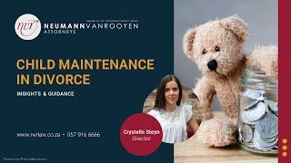 Child Maintenance in Divorce: Insights & Guidance with Crystelle Steyn