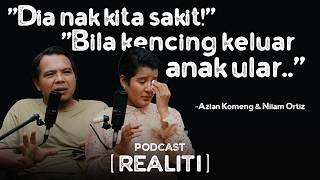 "Anak kami 'hilang' 2 kali dalam kandungan.." - Azlan Komeng & Nilam Ortiz | REALITI PODCAST EP 9