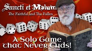 Sancti et Malum - An eternal game of cards and dice between the Holy and the Evil! (Solo or Co-op)