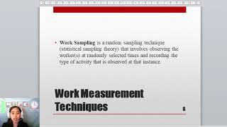 Introduction to Work, Study, and Measurement (Part 1)