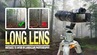 Beginner TELEPHOTO MISTAKES to Avoid in LANDSCAPE PHOTOGRAPHY