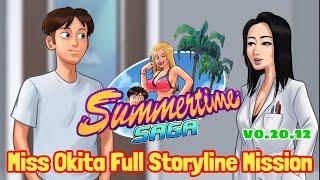 Summertime Saga Miss Okita Full Storyline Mission