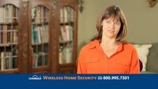 LiveWatch Security Airs National TV Commercial 2013 - Wireless Home Security with Plug & Protect™