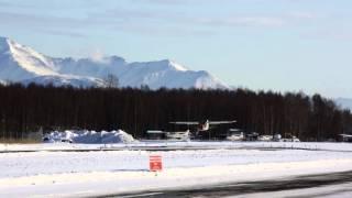 Avoid if you are a pilot, Very bumpy landing Lake Hood Airstrip