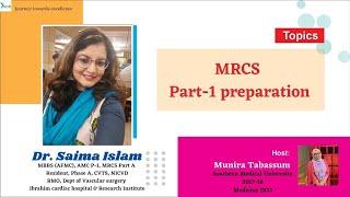 MRCS Part-1 Preparation