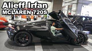 BIGGEST MALAYSIAN YOUTUBER ALIEFF IRFAN GO SHOPPING IN HIS NEW MCLAREN 720S!!!