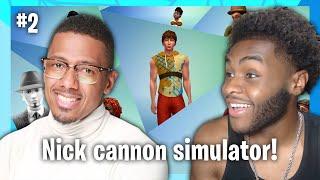 Another day another babymama| 100 baby mama Nick cannon simulator challenge E02 (sims 4)