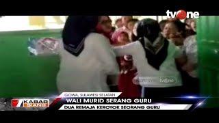 Duh! Viral Video Guru di Sulsel Dikeroyok Wali Murid