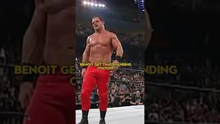 Mike Chioda On Chris Benoit vs Kurt Angle