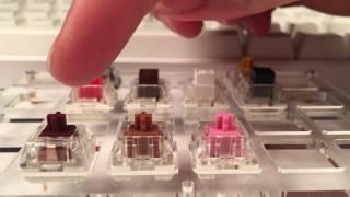 Kailh Speed Switches - Copper, Bronze, Pink Sound Test