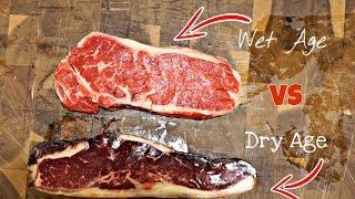 Dry Age VS Wet Age STEAK! Which is KING?!