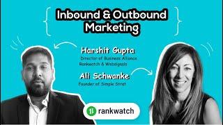 Ali Schwanke Talks About Inbound and Outbound Marketing