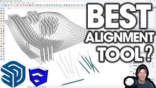 FREE Tool for Aligning Objects with Objects in SketchUp - Orienter Express!