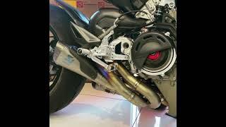 Ducati V4 S Streetfighter Dry Clutch and full Akrapovic Titanium exhaust