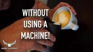 How To Make Cappuccino/Latte Milk At Home!