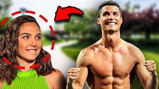 REAÇÕES das MULHERES ao ver CRISTIANO RONALDO sem CAMISA