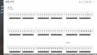 Thirty Seconds To Mars - The Kill (BASS TAB PLAY ALONG)