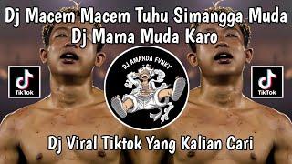 DJ MACEM MACEM TUHU SIMANGGA MUDA - DJ MAMA MUDA KARO VIRAL TIKTOK TERBARU 2024