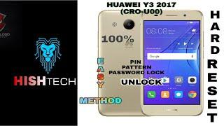 How To Unlock Huawei y3 2017 (Pin Lock,Pattern Lock,password)Hard Reset 100%Success    SUBSCRIBE NOW