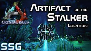 ARK Crystal Isles Artifact of the Stalker Location