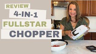 Review of Fullstar 4-in-1 Vegetable Chopper and Spiralizer | Kitchen Gadget Review | Amazon Home