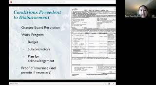 3. Grant Instruction video (Conditions Precedent)