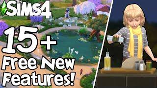 The Sims 4: PONDS, GROUP COOKING, FOOD DELIVERY, AND MORE! (July 2021 Patch Update)