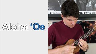 Aloha 'Oe - Ukulele Lesson (Traditional Hawaiian Song)