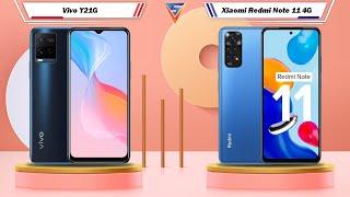 Vivo Y21G Vs Xiaomi Redmi Note 11 4G | Xiaomi Redmi Note 11 4G Vs Vivo Y21G