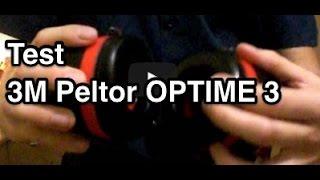 Test 3M Peltor OPTIME 3 / III H540A | Peltor Optime III | Gehörschutz Test  | Kapselgehörschützer