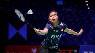 Line CHRISTOPHERSEN Vs Gregoria Mariska TUNJUNG | BWF Spain Masters Badminton 2023 WS Q-Finals Live