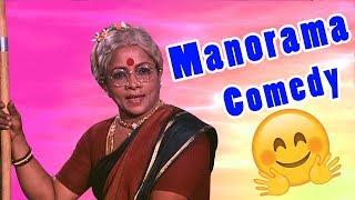 Manorama Tamil Comedy Scenes | Pandiarajan | S S Chandran | Visu | Tamil Comedy Collection
