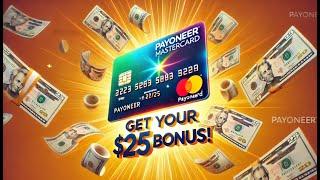 Exclusive Offer | Claim Your Free $25 Payoneer Mastercard Today