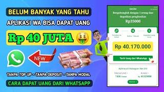 Cara Dapat Uang dari Saluran WA | Cara Mendapatkan Uang dari WA | Cara Menghasilkan Uang di WA