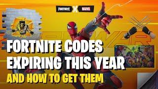 FORTNITE CODE EXPIRES THIS YEAR - FREE Spiderman & Iron Man Zero + Armored Batman CODES EXPIRES SOON